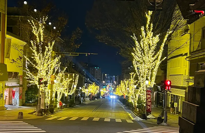 善光寺表参道イルミネーション